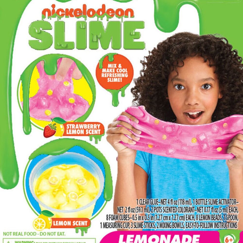 Nickelodean Make Your Own Lemonade Slime Kit NEW